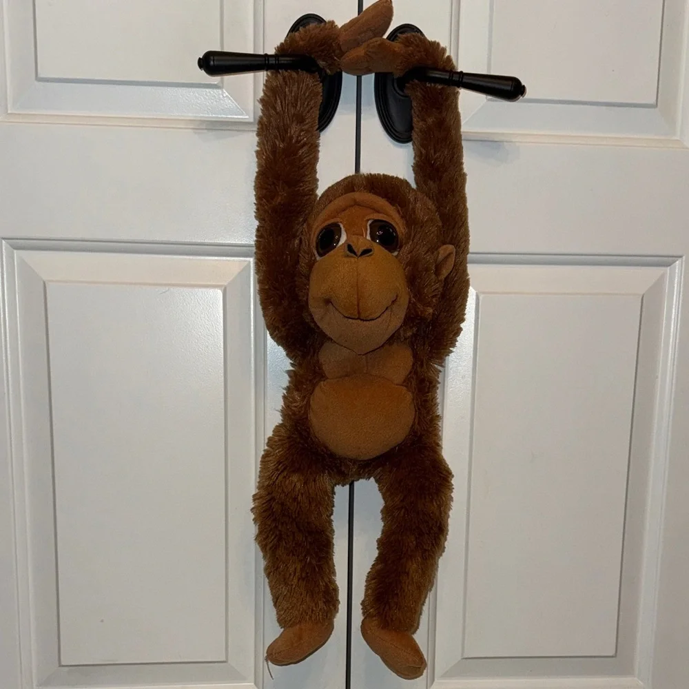 Hanging Brown Monkey Plush Toy